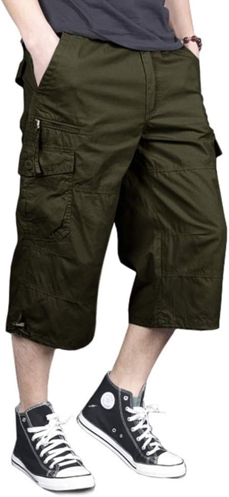 MAGNIVIT Men's Capri Cargo Shorts for Outdoor Activities