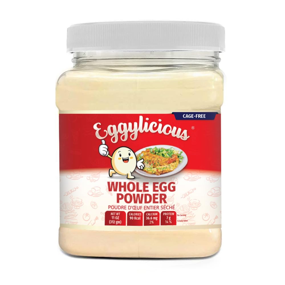 Cage-Free Whole Egg Powder Pack of 4 for Cooking and Baking
