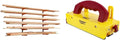 Bora Wood Organizer and Lumber Storage Rack - 6-Level Wall Mount