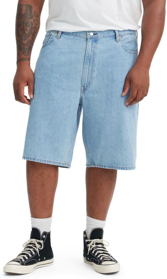 Levi's Men's 569 Loose Straight Denim Shorts for Comfort