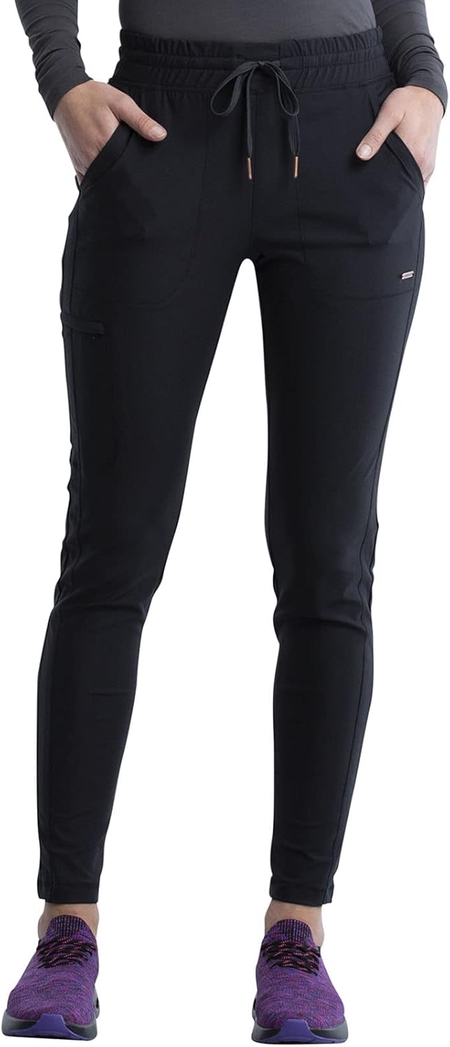 Cherokee Women's Scrub Pant with 360 Stretch for Comfort