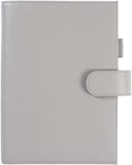 Moterm Leather Cover for A5 Notebooks - Pebbled Gray, Elegant