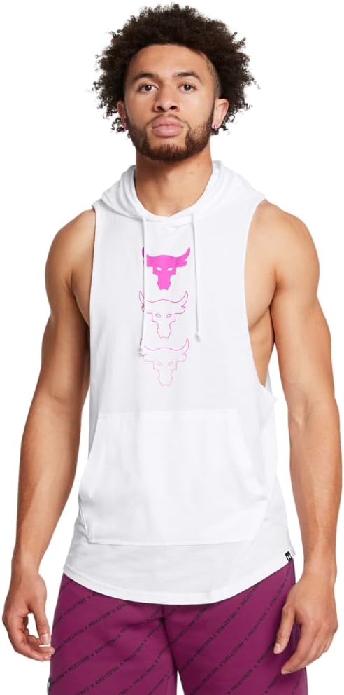 Under Armour Men's Project Rock Payoff Sleeveless Hoodie Review