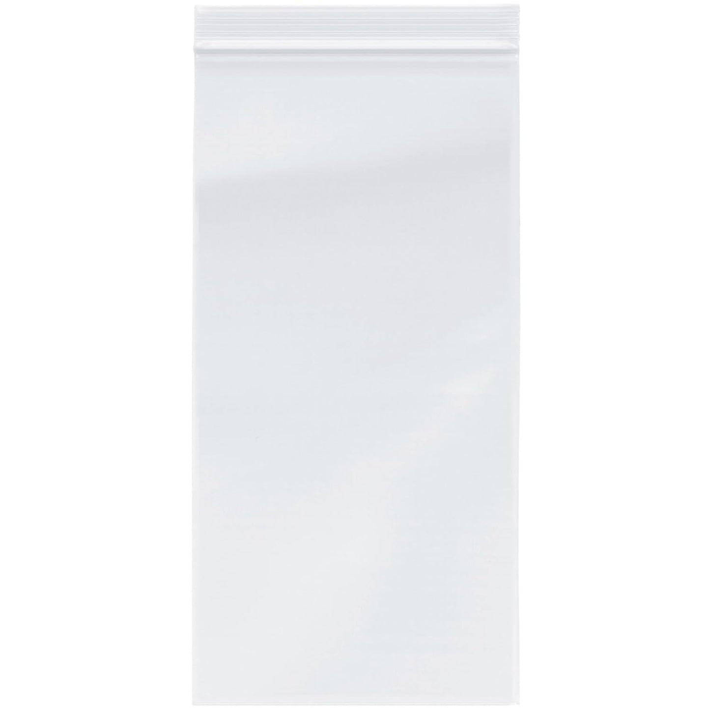 Plymor 6 x 12 Zipper Reclosable Plastic Bags - 2 Mil Quality