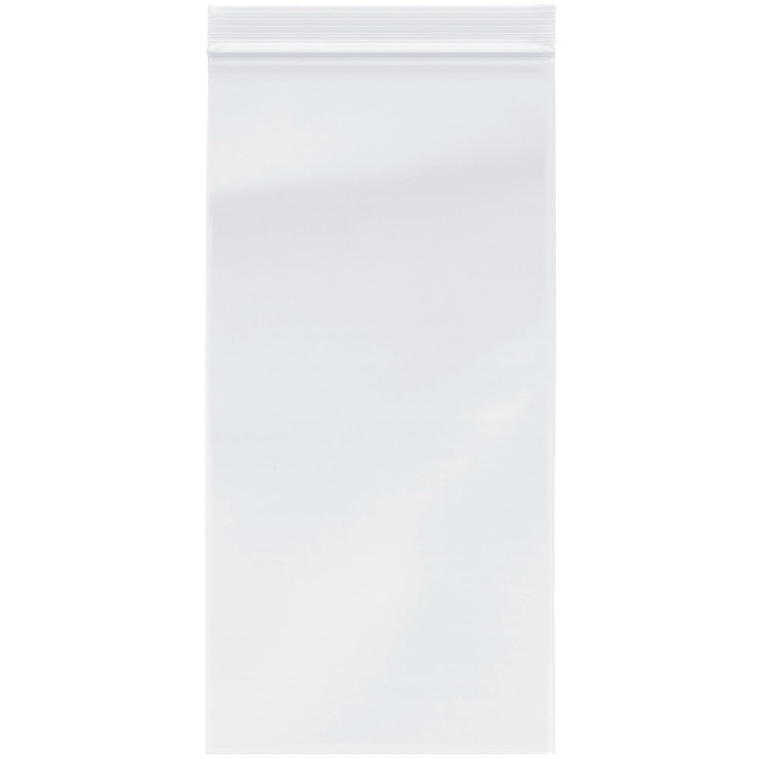 Plymor 6 x 12 Zipper Reclosable Plastic Bags - 2 Mil Quality