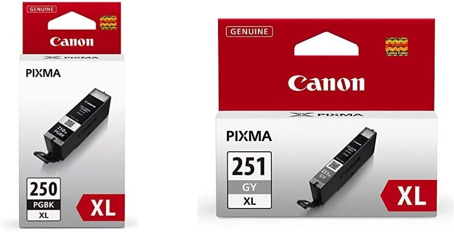 Canon PGI-250XL and CLI-251XL Ink Cartridges for Quality Prints