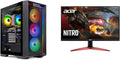 Skytech Nebula Gaming PC Desktop with 23.8in Acer Nitro Monitor