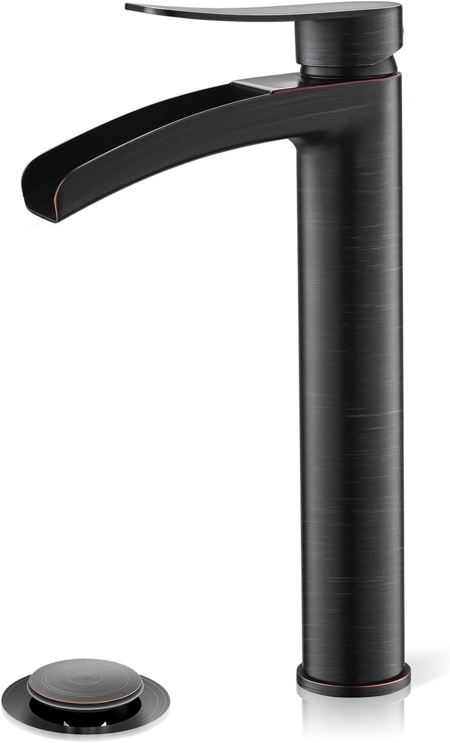 Phiestina Tall Bathroom Vessel Sink Faucet for Modern Homes