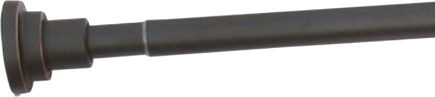 Adjustable Oil Rubbed Bronze Shower Rod, 42-73 - Stylish & Functional