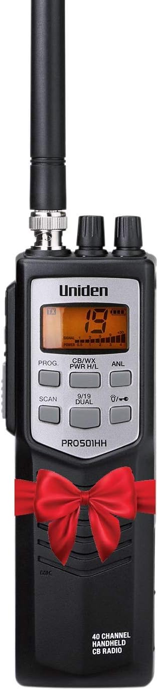 Uniden PRO501HH Portable Handheld CB Radio for Travel and Emergencies