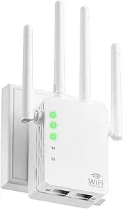 WiFi Extender with Ethernet Port for 12880 Sq.Ft Coverage