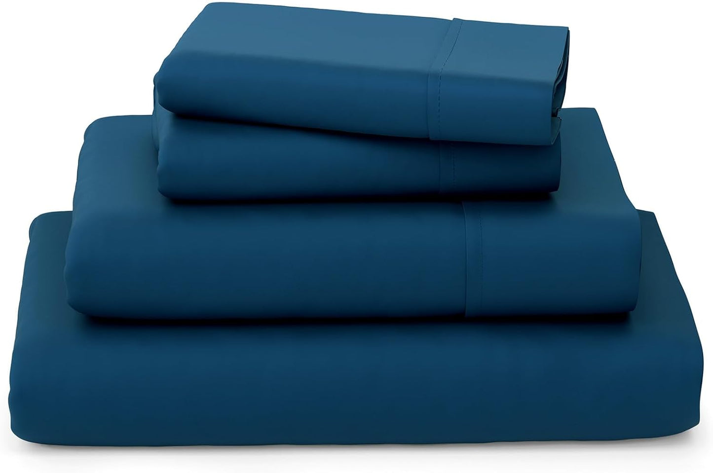 Luxury Sheets Set - Cooling Bamboo Rayon, Split King, Royal Blue