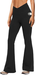 DLOODA High Waist Yoga Pants: Pocketed & Seamless!