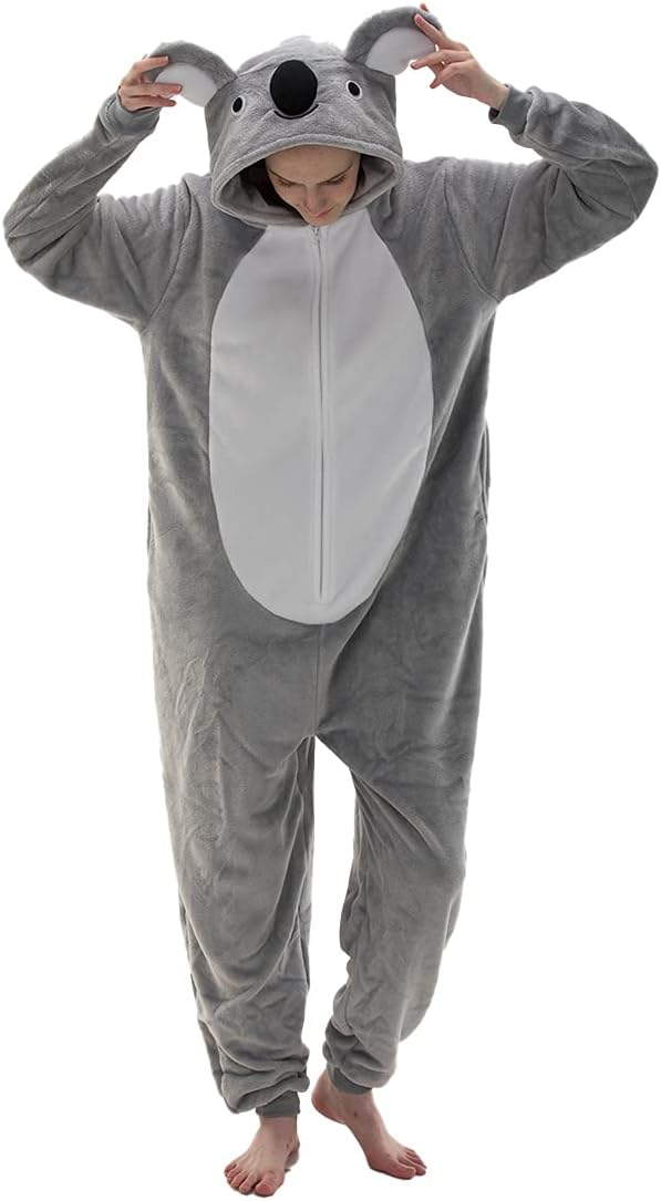 COSUSKET Snug Fit Unisex Adult Onesie Pajamas for Comfort