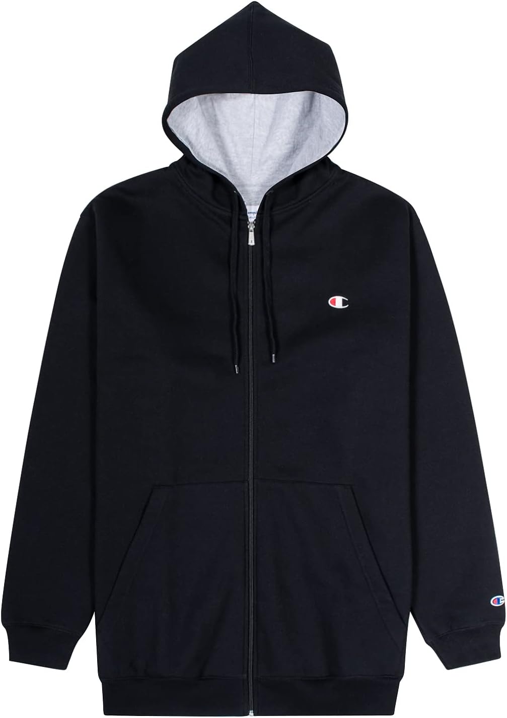 Champion Big and Tall Zip Hoodies for Men - Heavyweight Comfort