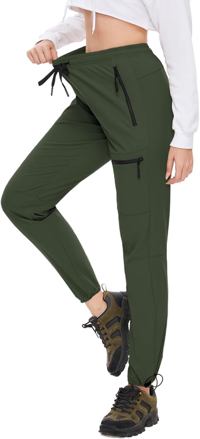 SEVEGO Womens Hiking Pants for Tall Figures with 4 Pockets