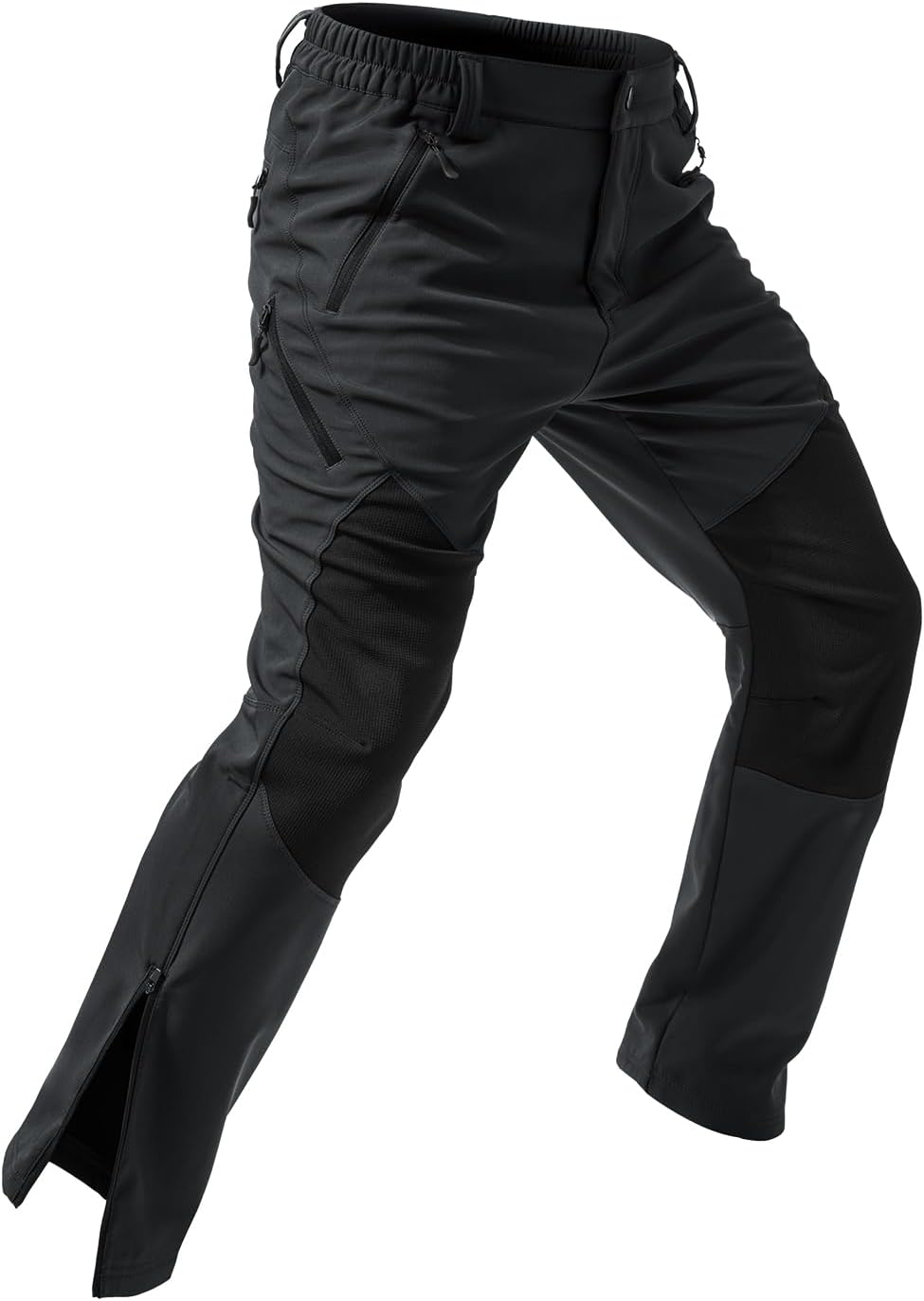 Moosehill Mens Snow Ski Pants Waterproof Fleece Lined Insulated