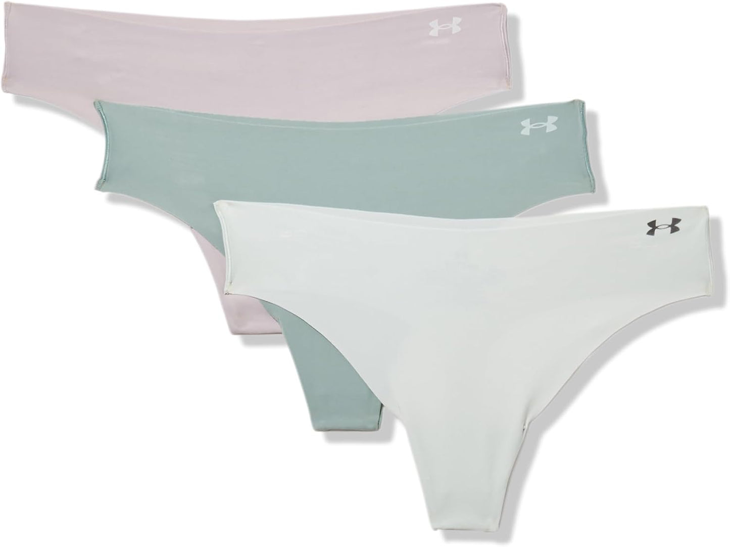 Under Armour Women's 3-pack Pure Stretch No Show Thong Underwear
