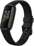 Fitbit Inspire 3 Health & Fitness Tracker - Stress Management, Sleep Tracking, 24/7 Heart Rate - Midnight Zen