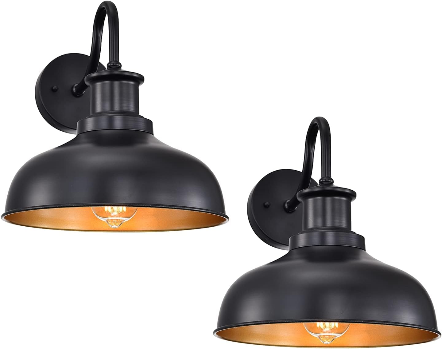 Outdoor Gooseneck Barn Lights for Rustic Farmhouse Charm