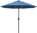 California Umbrella 9ft Round Aluminum Patio Umbrella - Easy Tilt