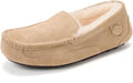 Fireside Men's Melbourne Shearling Moccasin Slippers - Warm
