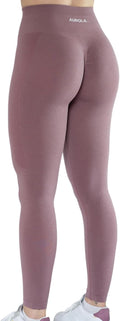 AUROLA Workout Leggings for Women 7/8 Seamless Scrunch (Style 5NGP)