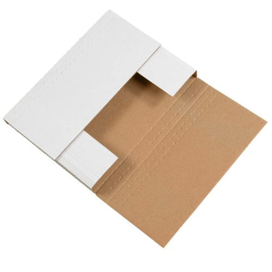 Jumbo Fold-Over Mailers for Oversized Flat Items, Pack of 20