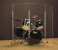 5 ft 5-Panel Drum Shield Screen Cage - Acoustic Isolation