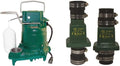 Zoeller Mighty-mate Submersible Sump Pump and PVC Check Valve Bundle