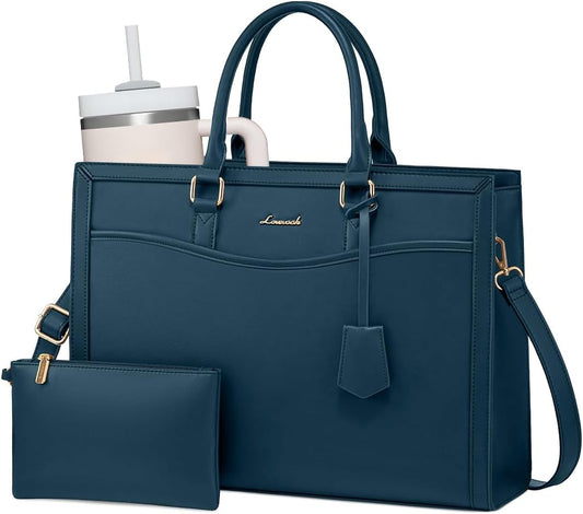 LOVEVOOK Laptop Tote Bag for Women - Stylish Work Briefcase