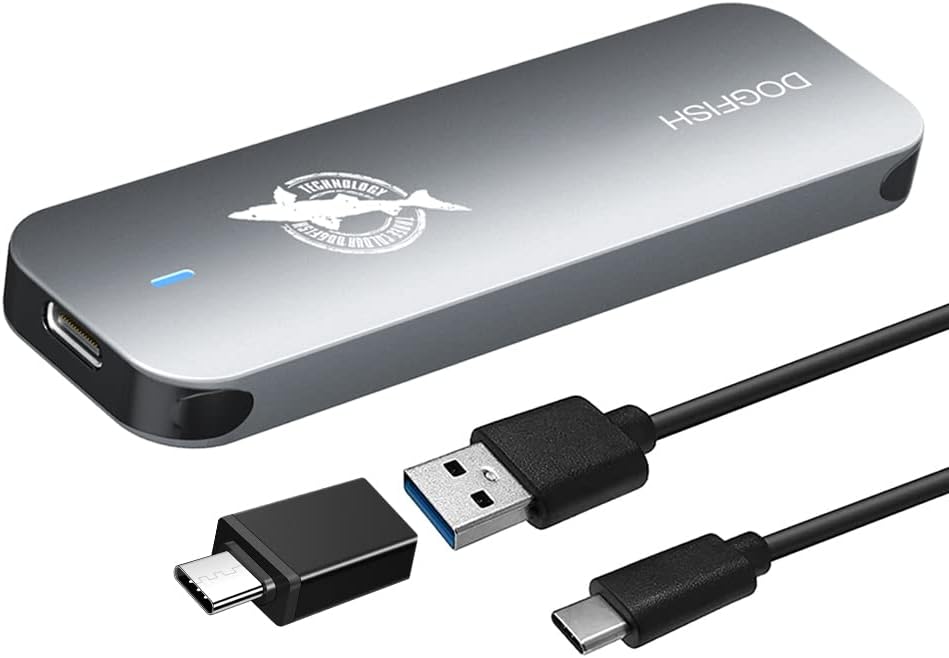 Ultra-Light 512GB Portable SSD with Type-C Speed