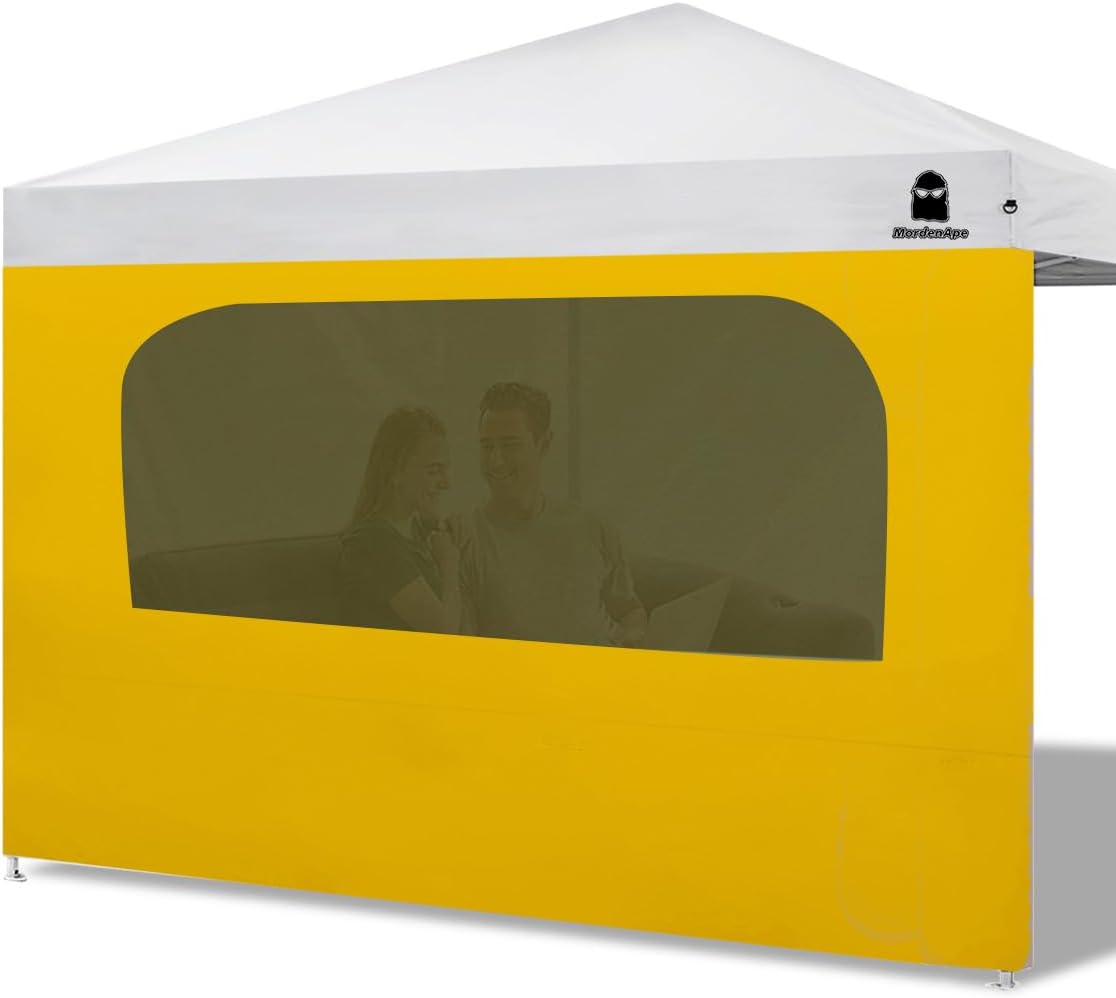 Canopy Sidewall with Window for 10x10 Canopy Tents - Durable & Easy