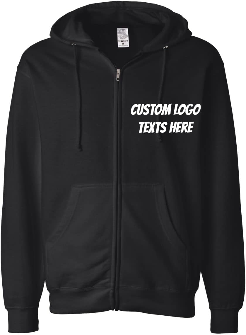 Customizable Zip Up Hoodie - INK STITCH Unisex SS4500Z