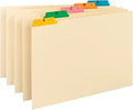 Smead Recycled Top Tab File Guides Alpha 1/5 Tab - Color-Coded