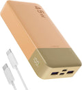 Power Bank Portable Charger 20000mAh 45W PD - Fast 4-Device Charge