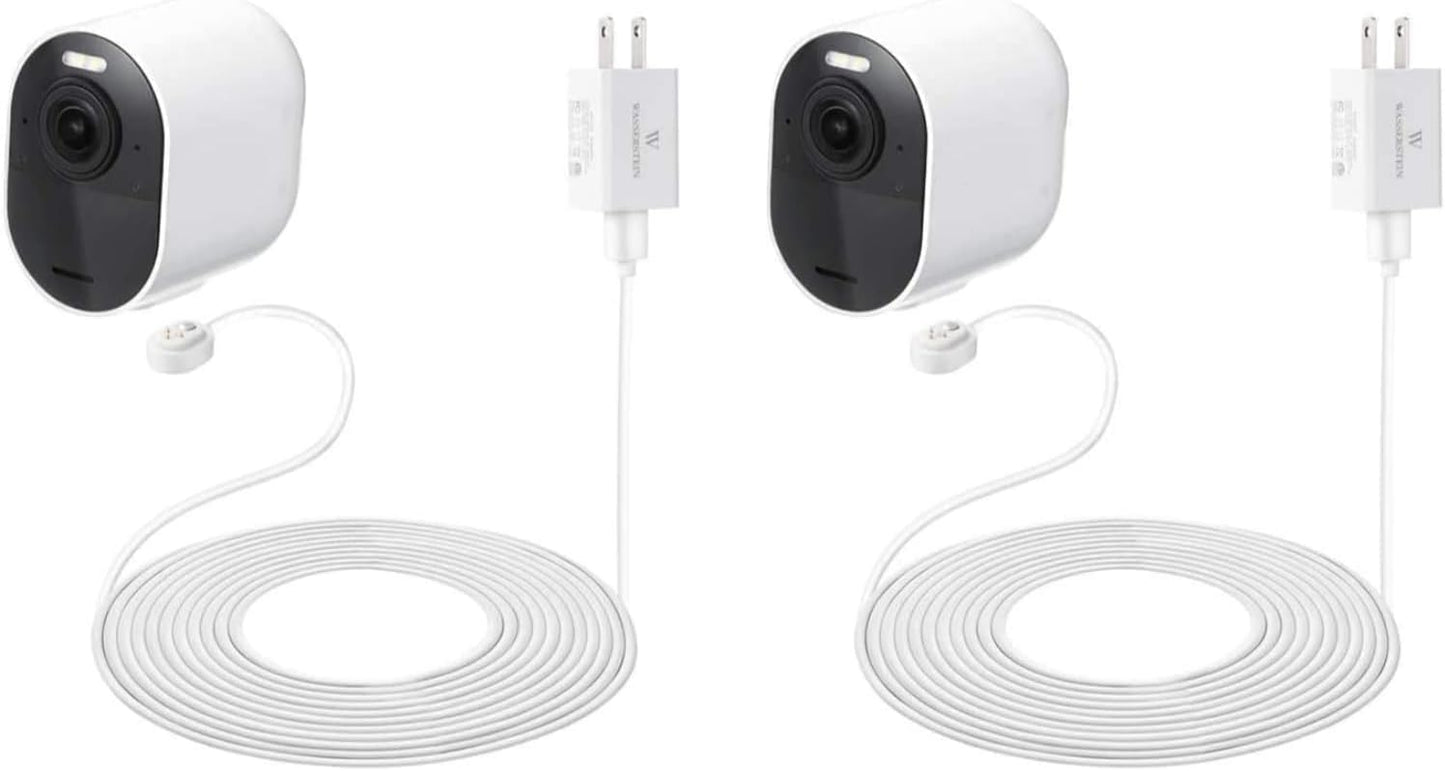25ft Weatherproof Outdoor Charging Cable for Arlo Cameras