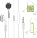 Jelanry White Earbuds w/ Remote for iPods - Enhance Your Audio!