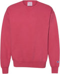 Champion Crimson Sweatshirt - Garment Dyed Comfort - Size S