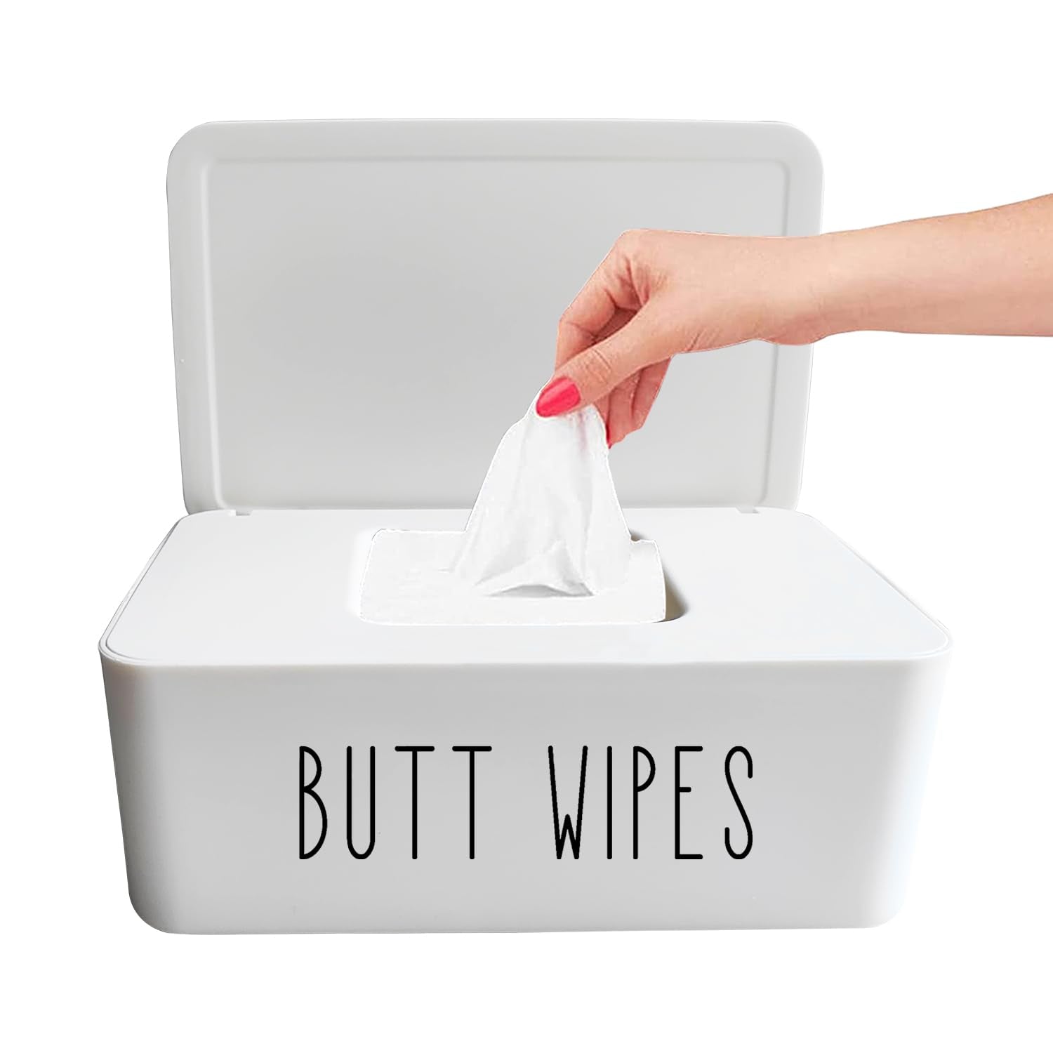 Bathroom Flushable Baby Wipes Dispenser - Keep Your Nursery Tidy with Moorfoal