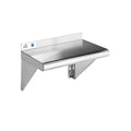 ROCKPOINT 10 x 16 Inch Stainless Steel Shelf for Heavy-Duty Support