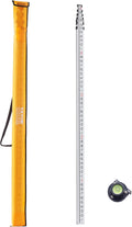 VEVOR Aluminum Grade Rod 25 ft Telescopic - Durable Leveling Rod
