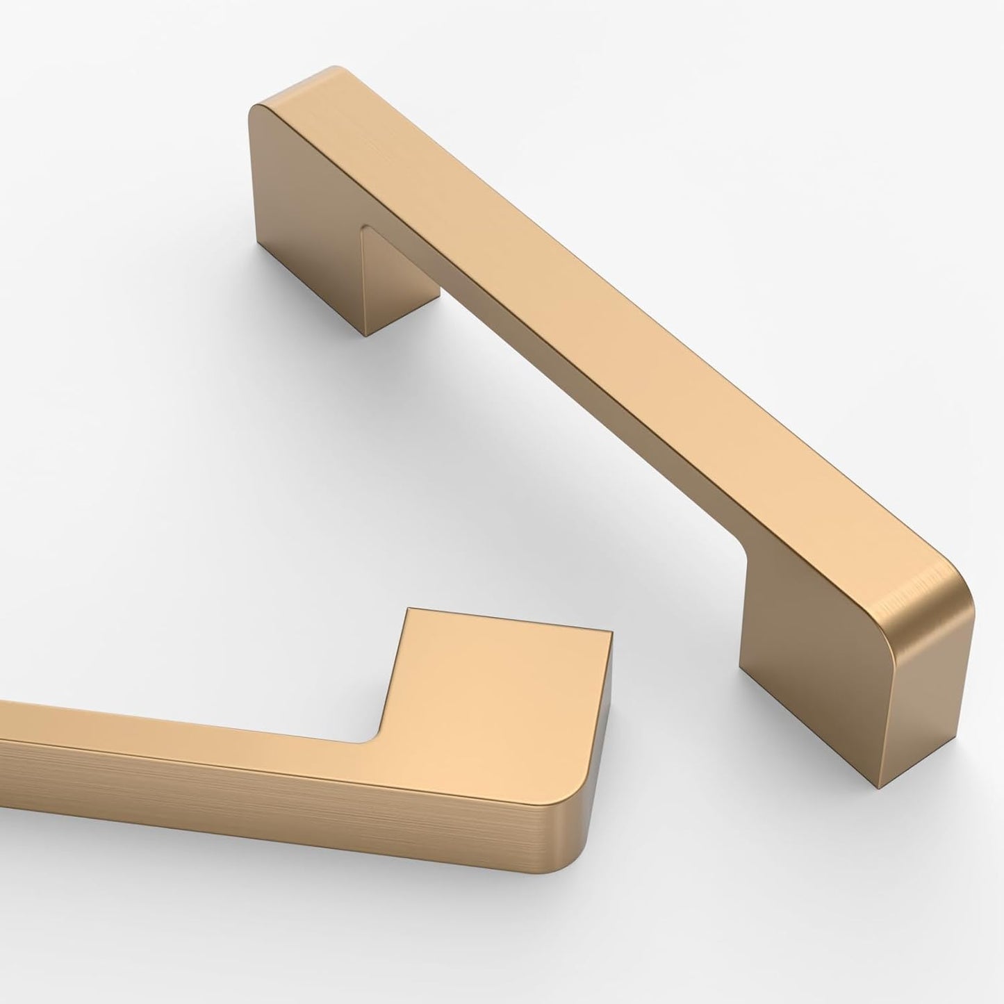 Champagne Bronze Cabinet Pulls - 10 Pack 3.75 Inch Handles