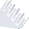 Acrylic Cup and Lid Holder, 4 Compartment - Countertop Organizer