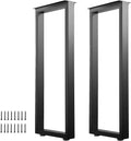 40 Inch Metal Bar Table Legs Heavy Duty - Solid Iron Dining Legs