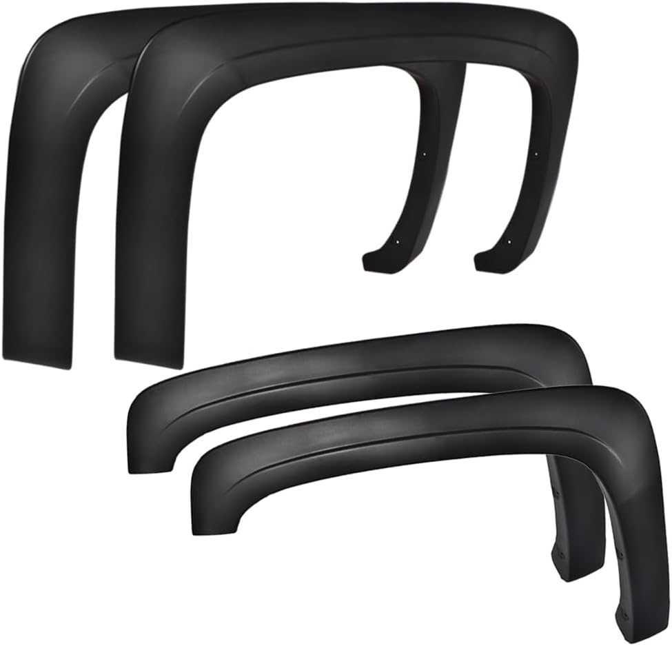 4pcs Fender Flares for Chevy Silverado 1500 & 2500HD/3500HD