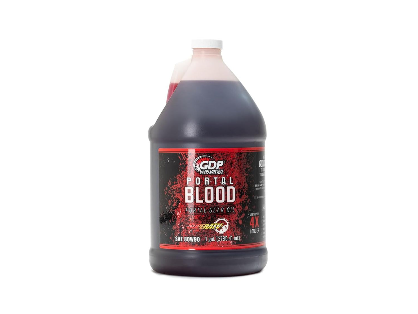 SuperATV Portal Blood Gear Oil for GDP Portals - 1 Gallon
