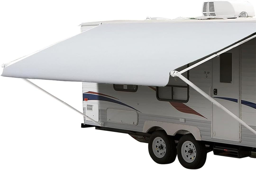 Shade Pro RV Awning Fabric Replacement for Durable Canopy