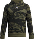 Under Armour Boys' Rival Fleece Printed Hoodie - Soft (Style NTZQ)