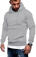Mens Hooded Pullover Sweatshirt - Slim Fit Casual Athletic Hoodie